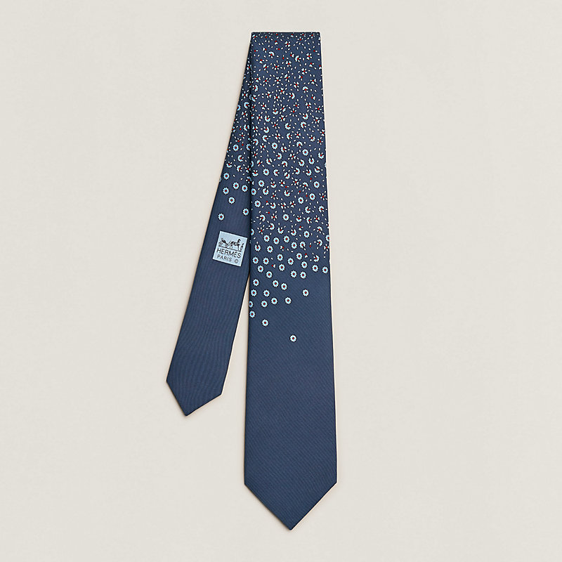 Hermes navy discount tie